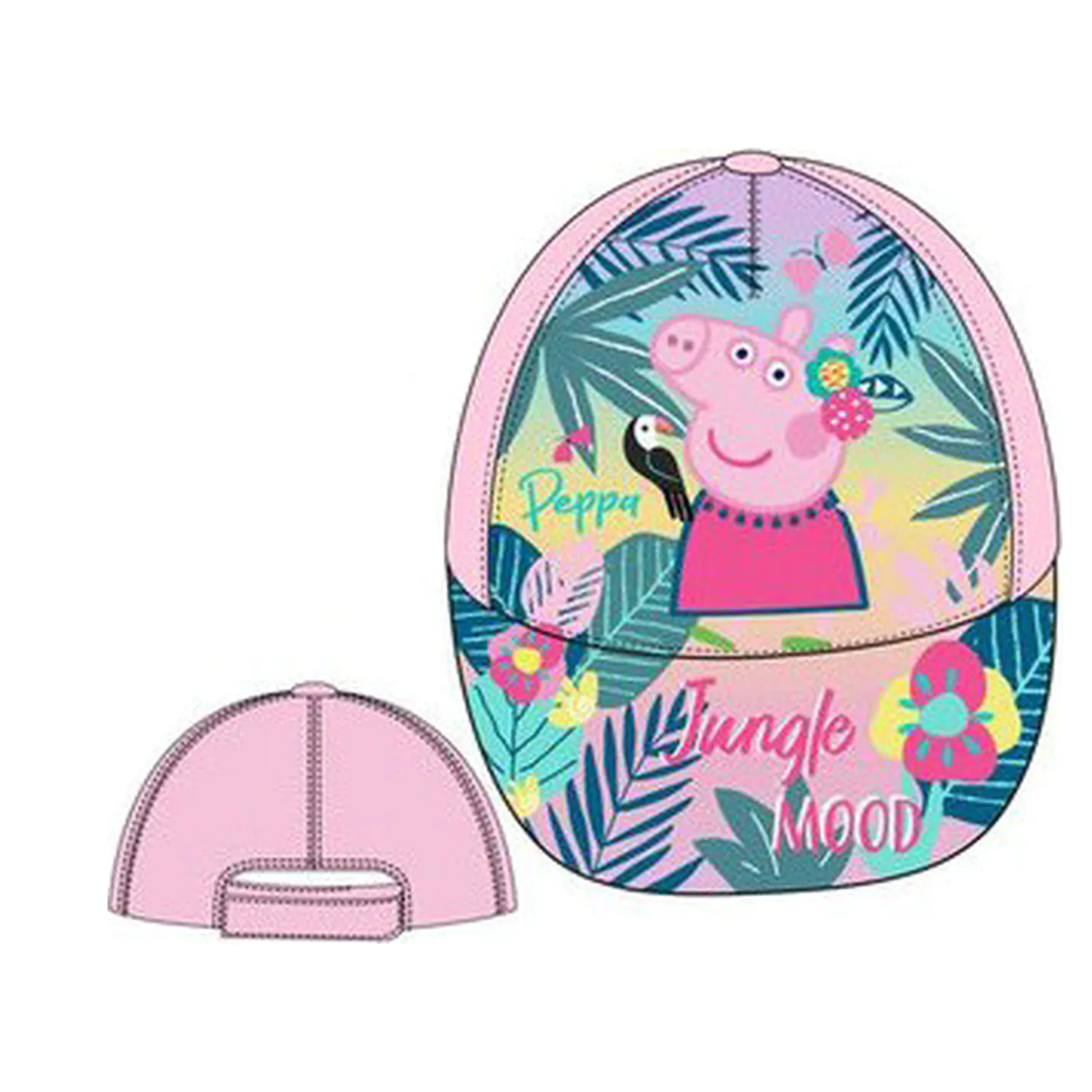 Czapka z daszkiem Peppa Pig Jungle Mood dla dzieci 54 cm zdjęcie produktu