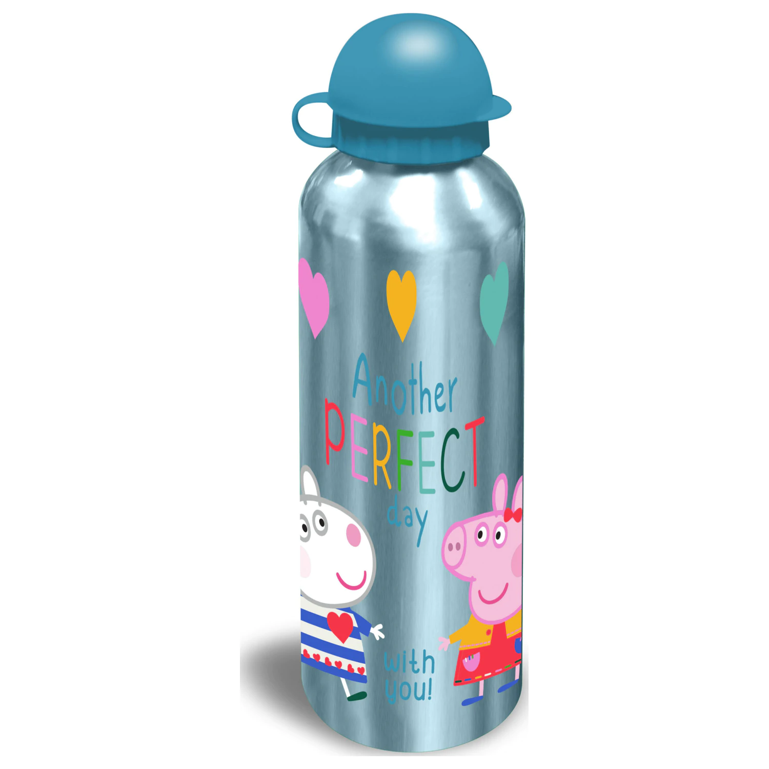 Peppa Pig Perfect Day aluminiowa butelka na wodę z ustnikiem 500 ml zdjęcie produktu