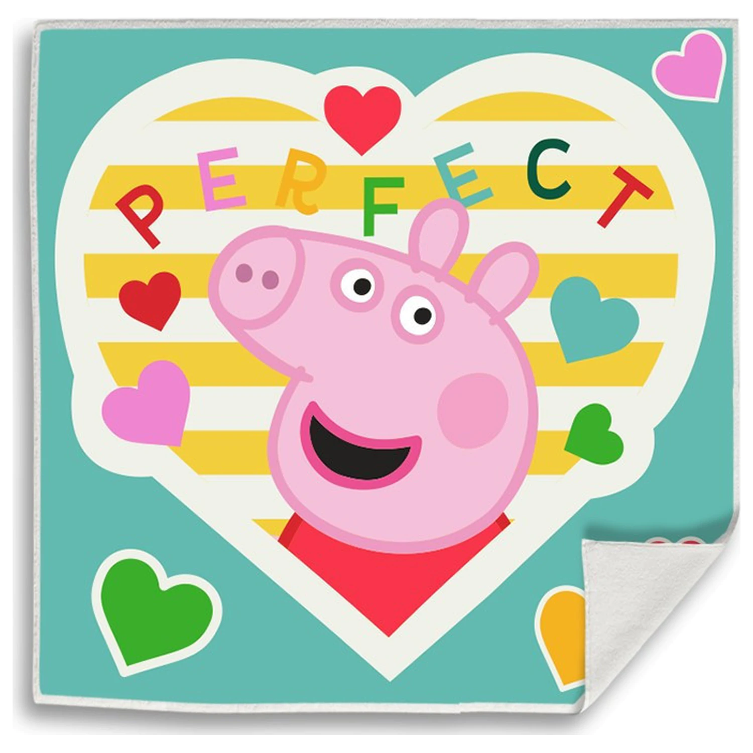 Peppa Pig Perfect Magical Ręcznik do rąk i twarzy, Ręcznik 30x30cm zdjęcie produktu