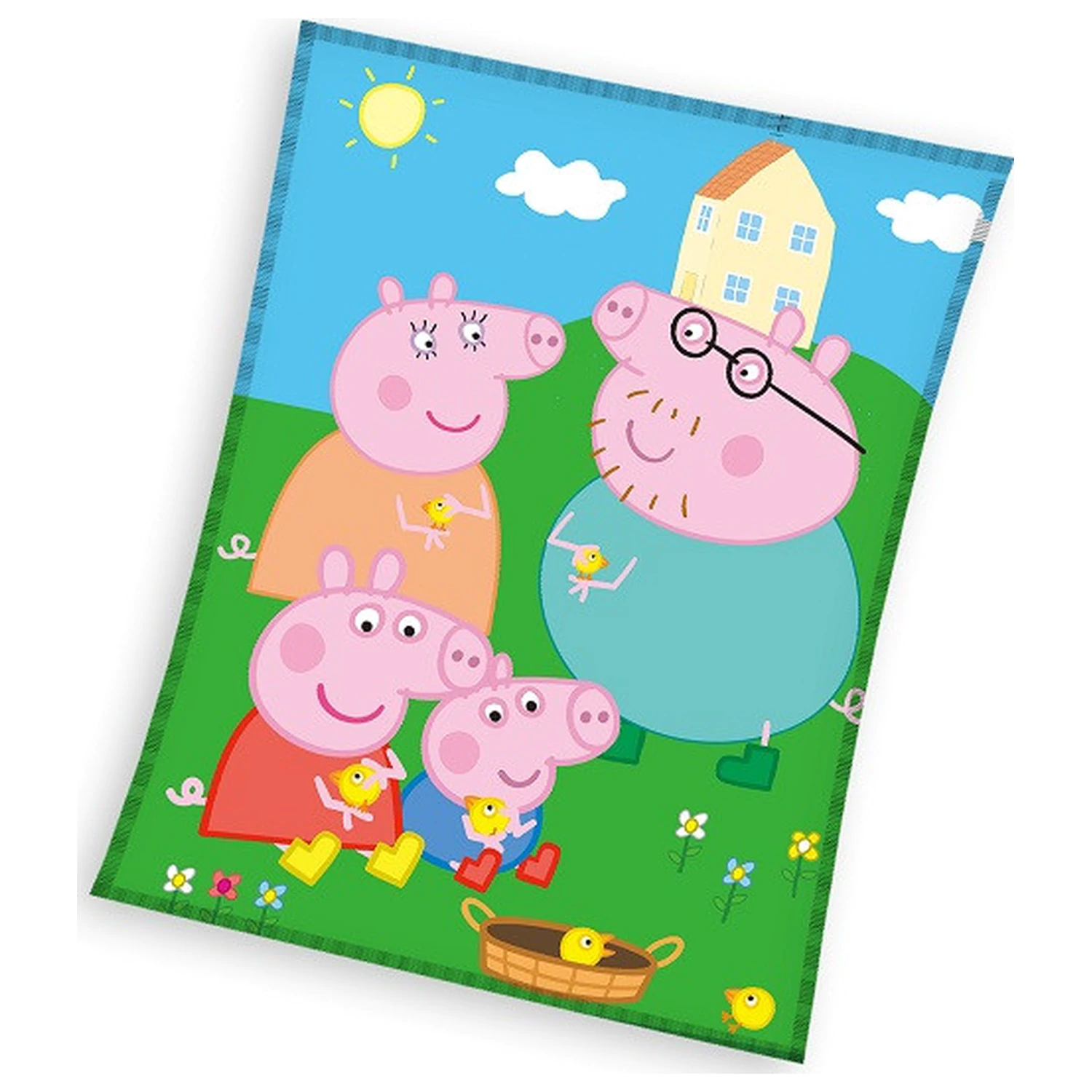 Peppa Pig Piknikowy Kocyk Fleece zdjęcie produktu