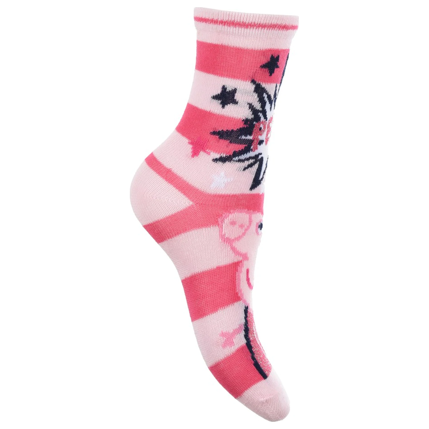 Peppa Pig Sparkle Steps Grey skarpetki dziecięce 27/30 zdjęcie produktu