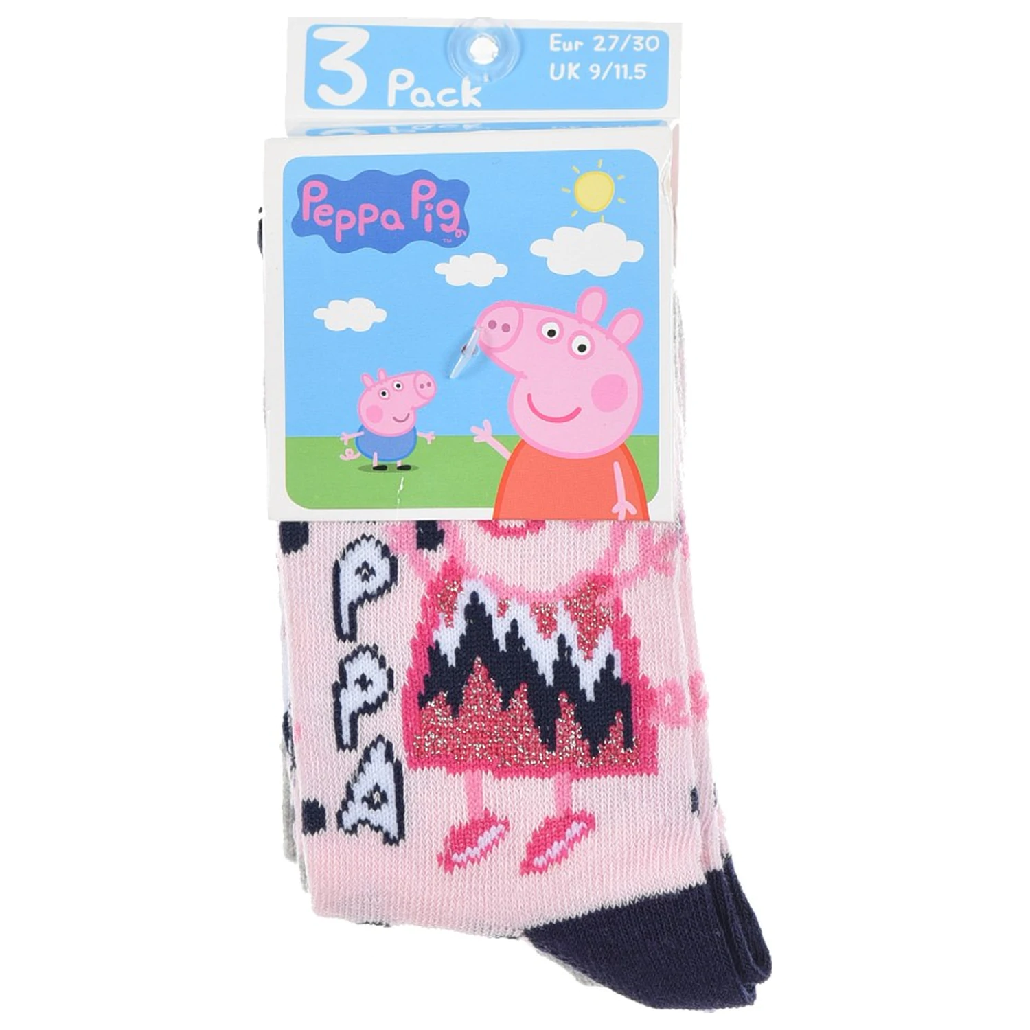 Peppa Pig Sparkle Steps Skarpetki Dziecięce 27/30 zdjęcie produktu