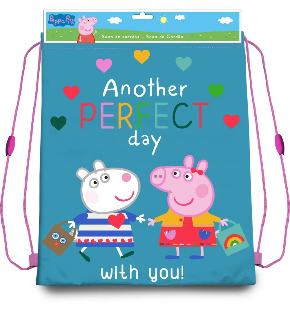 Peppa Pig Sports Bag worek na ramię 40 cm zdjęcie produktu