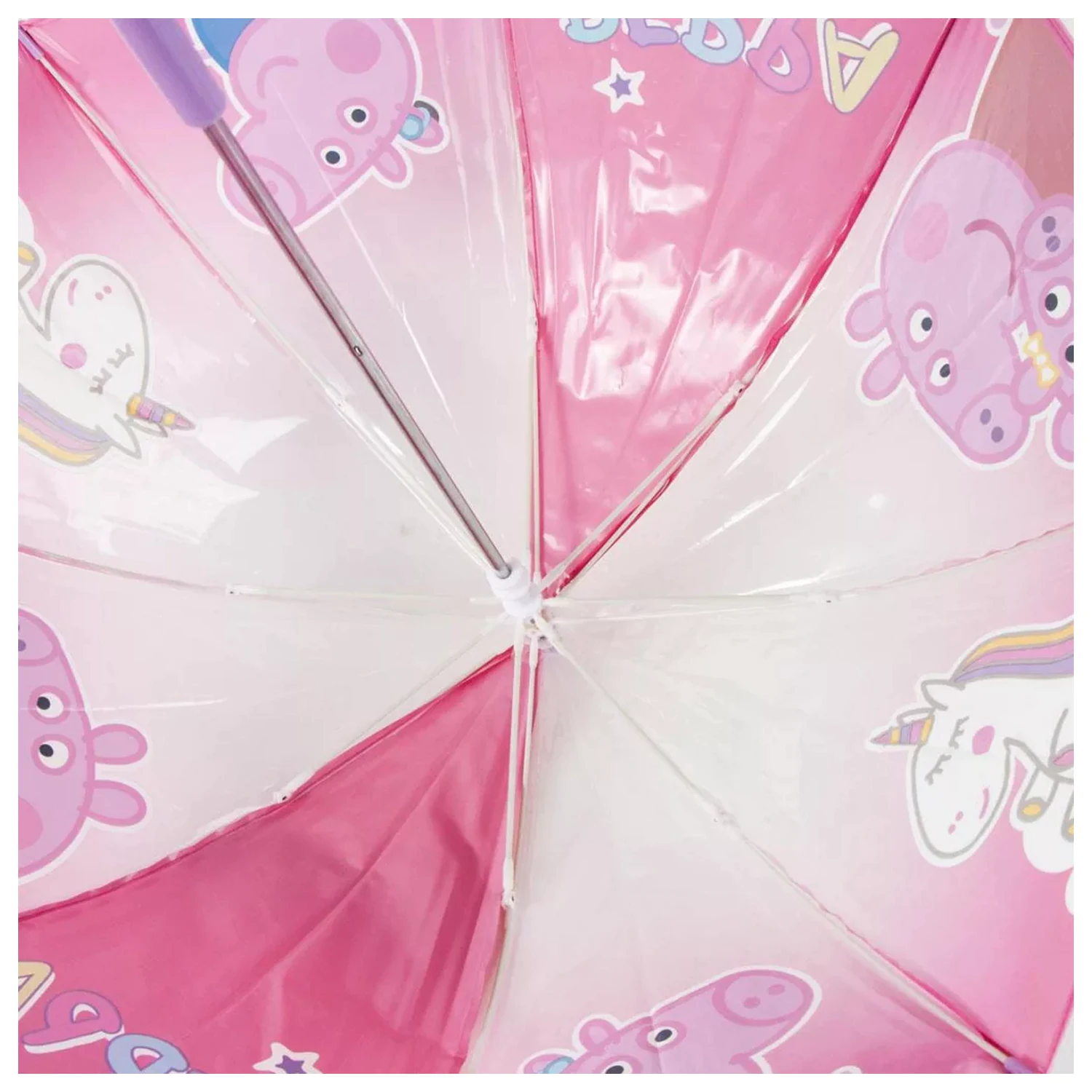 Peppa Pig Unicorn Dziecięcy Przezroczysty Parasol Ø71 cm zdjęcie produktu