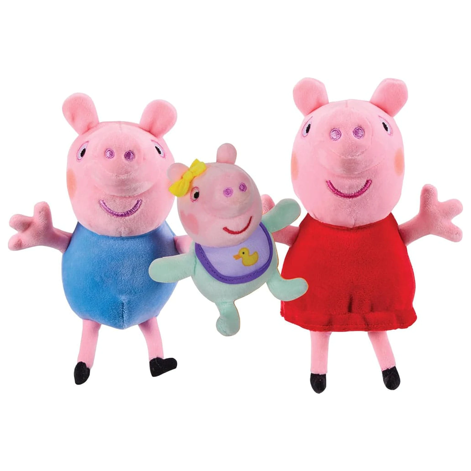 Peppa Pig pluszowe figurki Zestaw 3 sztuk zdjęcie produktu