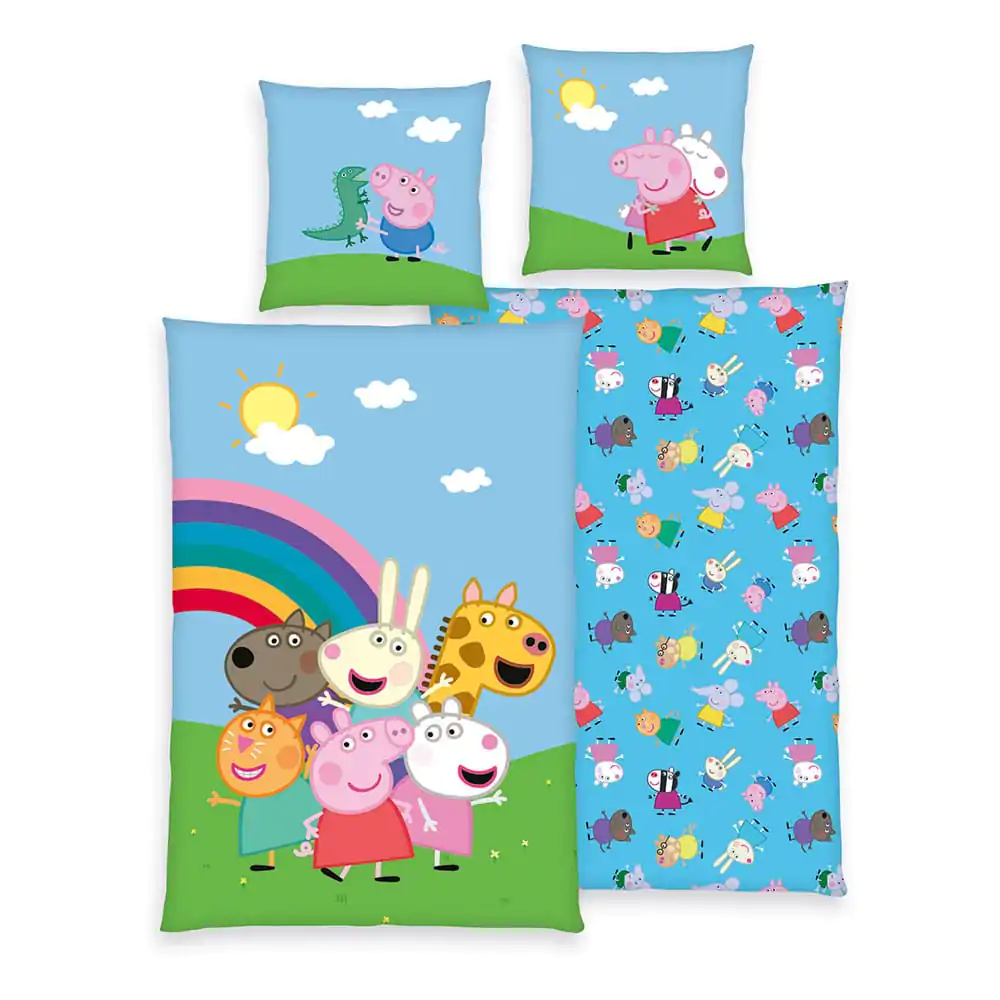 Pościel Świnka Peppa 135 x 200 cm zdjęcie produktu