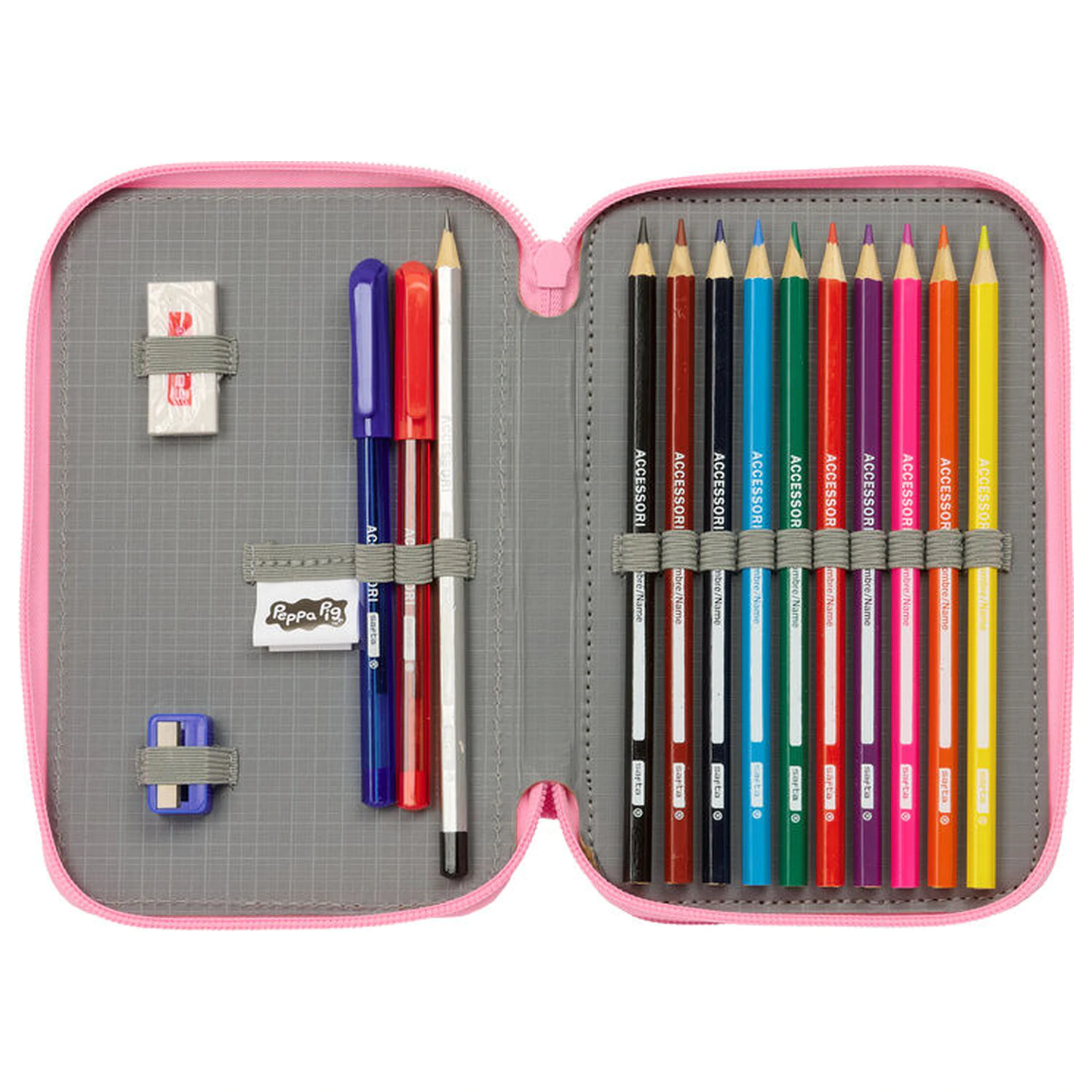 Peppa Pig Baby Pig podwójny piórnik 29 sztuk zdjęcie produktu