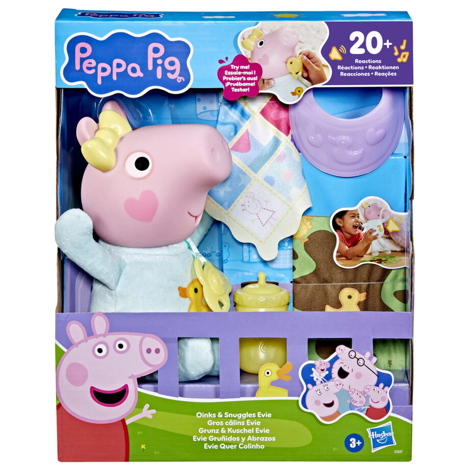 Peppa Pig Evie Grunts and Hugs lalka zdjęcie produktu