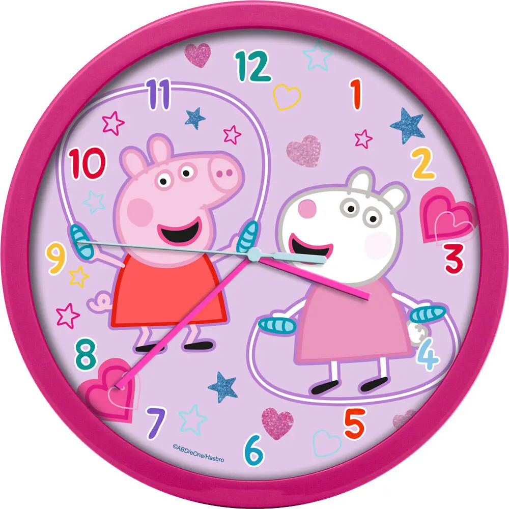 Peppa Pig zegar ścienny zdjęcie produktu