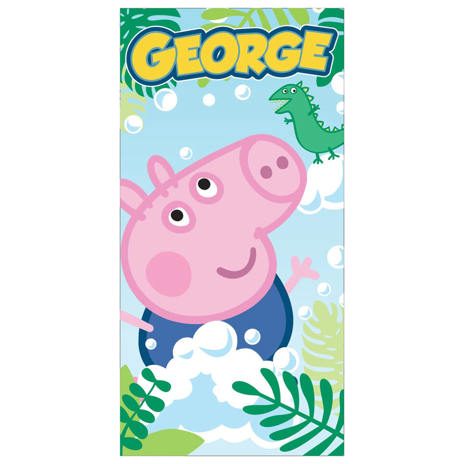 Peppa Pig George ręcznik plażowy z mikrofibry zdjęcie produktu