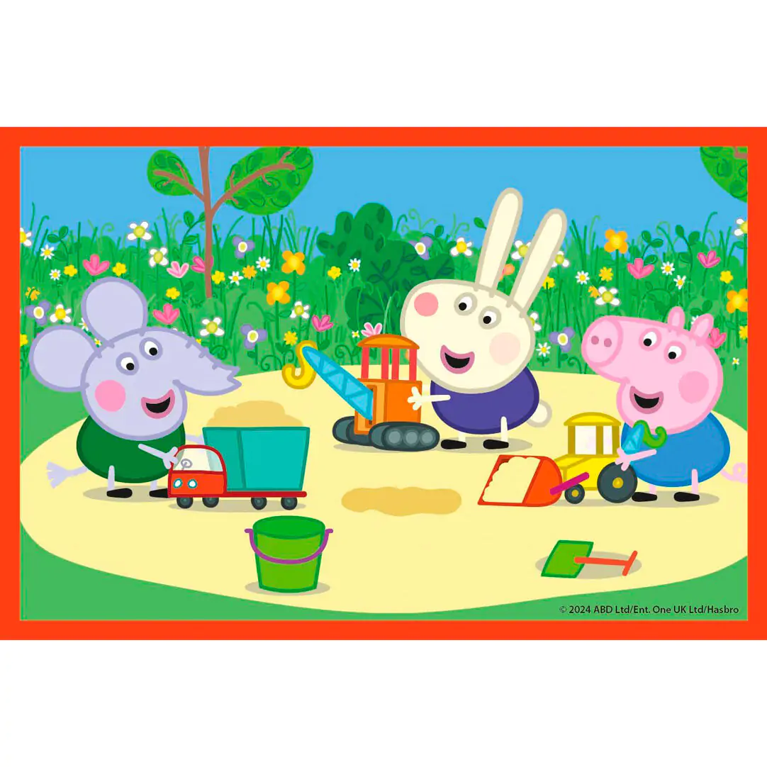 Peppa Pig kostka puzzle 6szt zdjęcie produktu