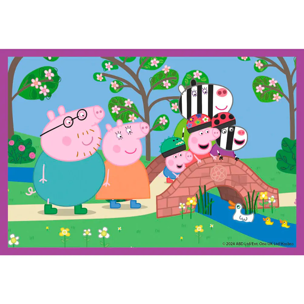 Peppa Pig kostka puzzle 6szt zdjęcie produktu