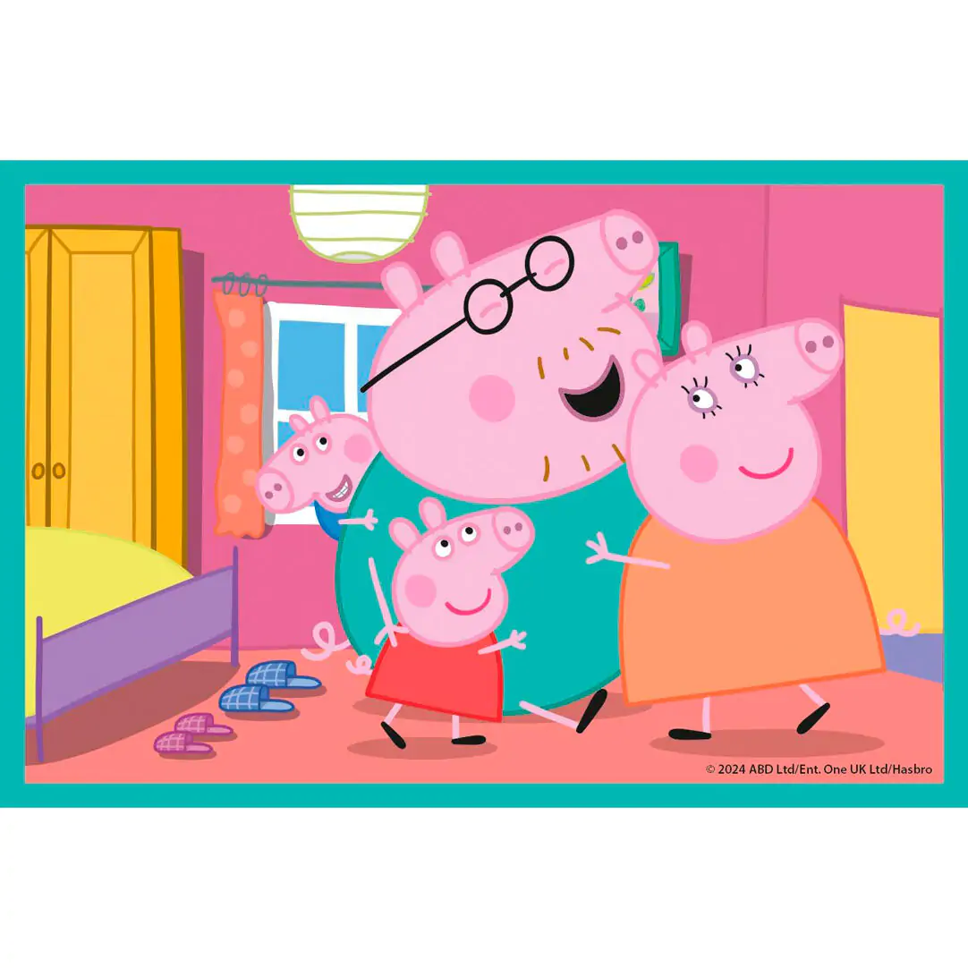 Peppa Pig kostka puzzle 6szt zdjęcie produktu