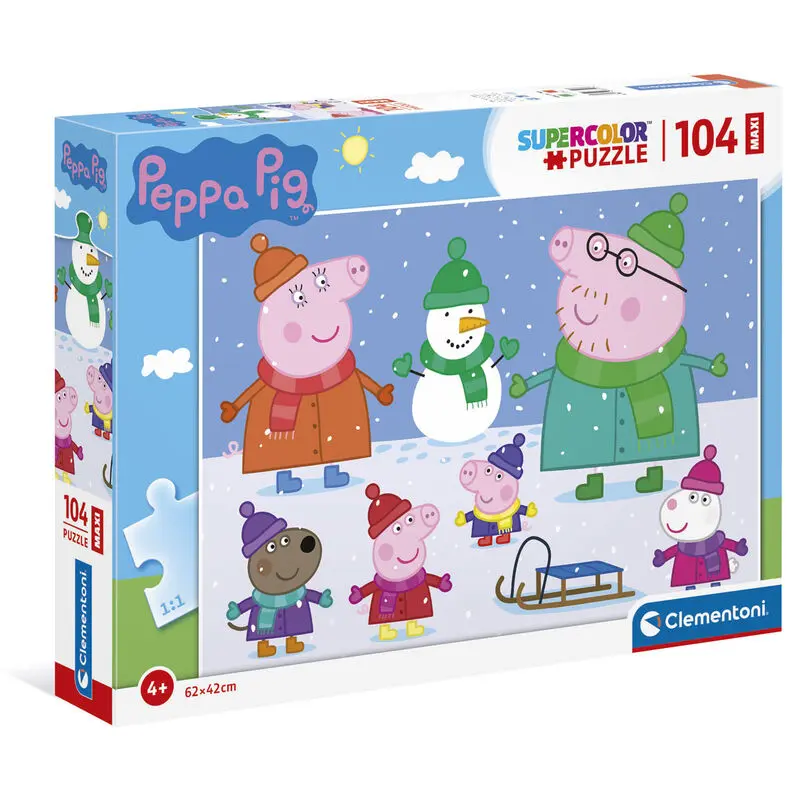 Peppa Pig Maxi Puzzle 104 elementy zdjęcie produktu