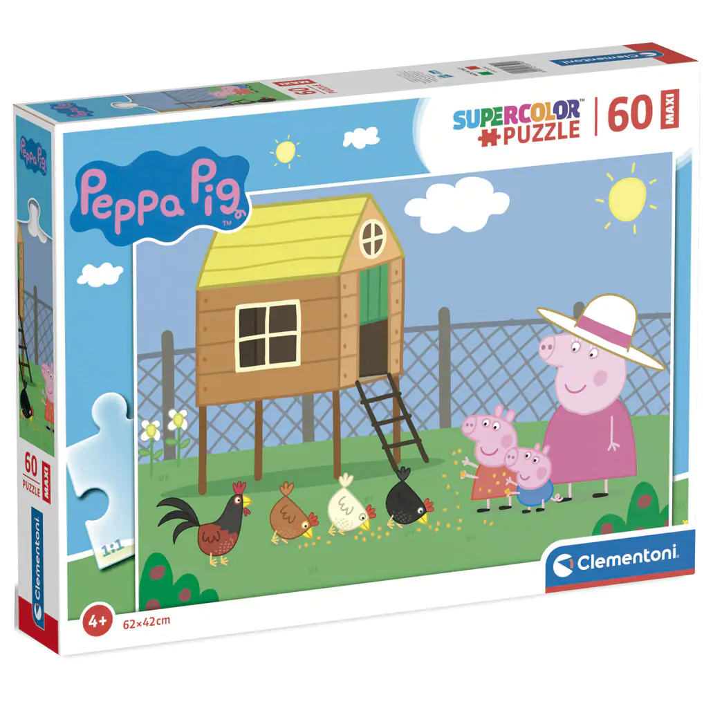 Peppa Pig maxi puzzle 60 elementów zdjęcie produktu