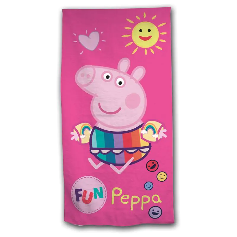 Ręcznik plażowy z mikrofibry Peppa Pig zdjęcie produktu