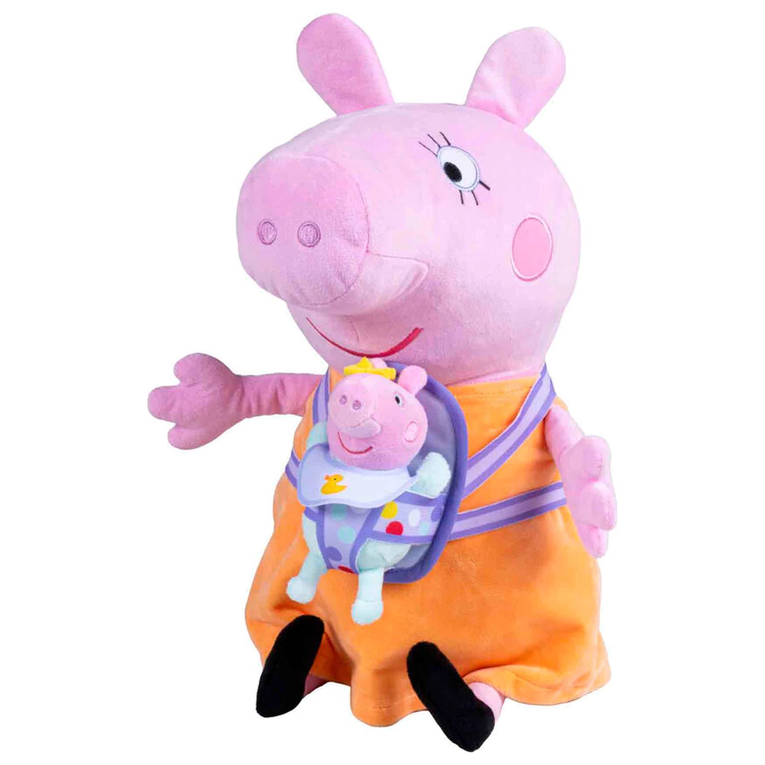 Peppa Pig Mummy Pig z pluszową zabawką Evie 33cm zdjęcie produktu