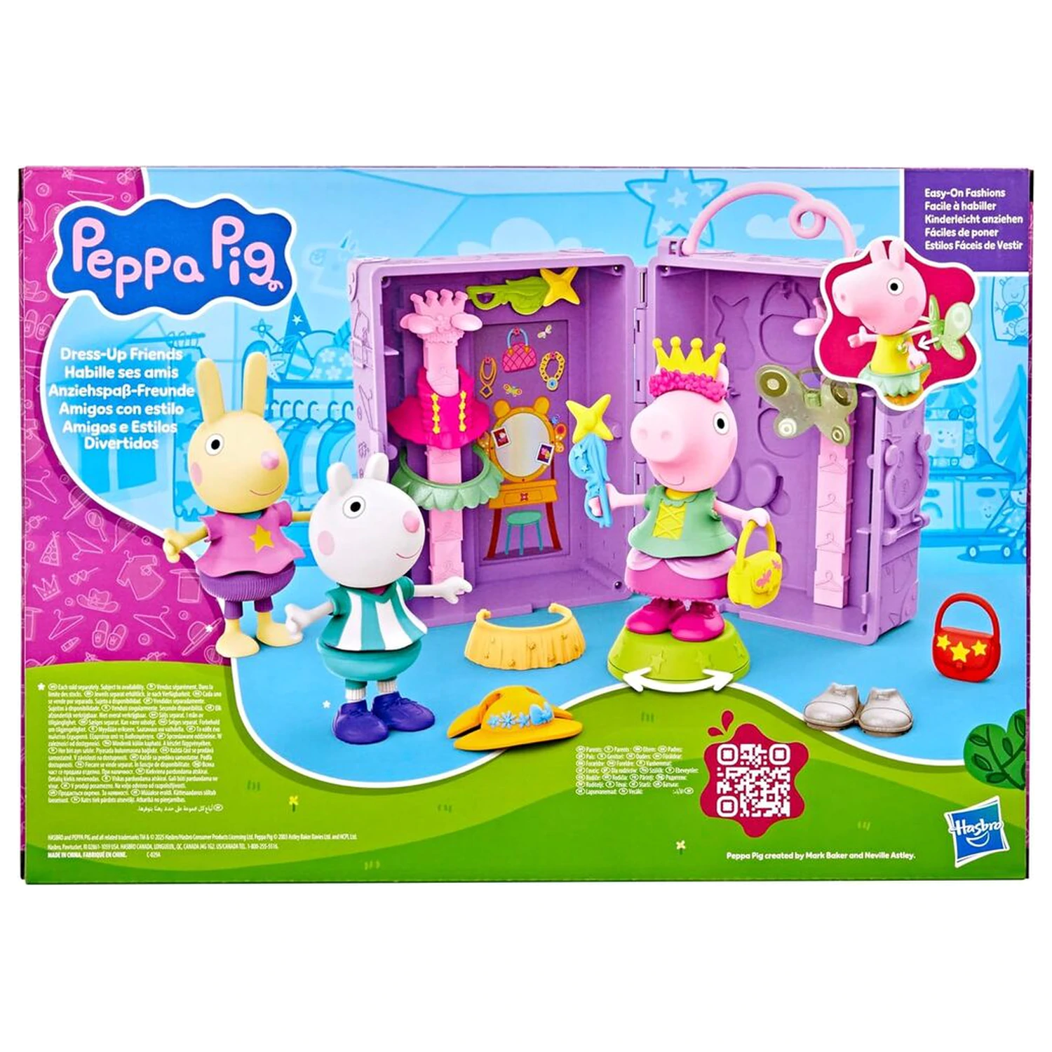 Peppa Pig Peppa's Dress-Up wardrobe + figurka 15cm zdjęcie produktu