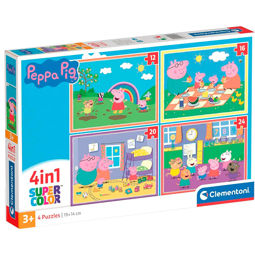 Puzzle Peppa Pig 12-16-20-24 elementy zdjęcie produktu