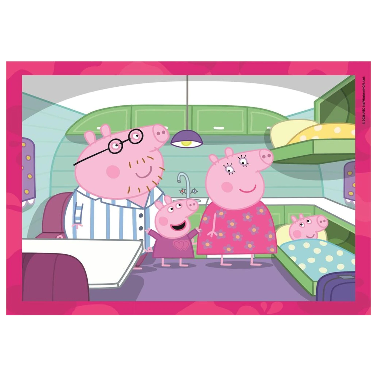 Peppa Pig puzzle 12-16-20-24 sztuk zdjęcie produktu