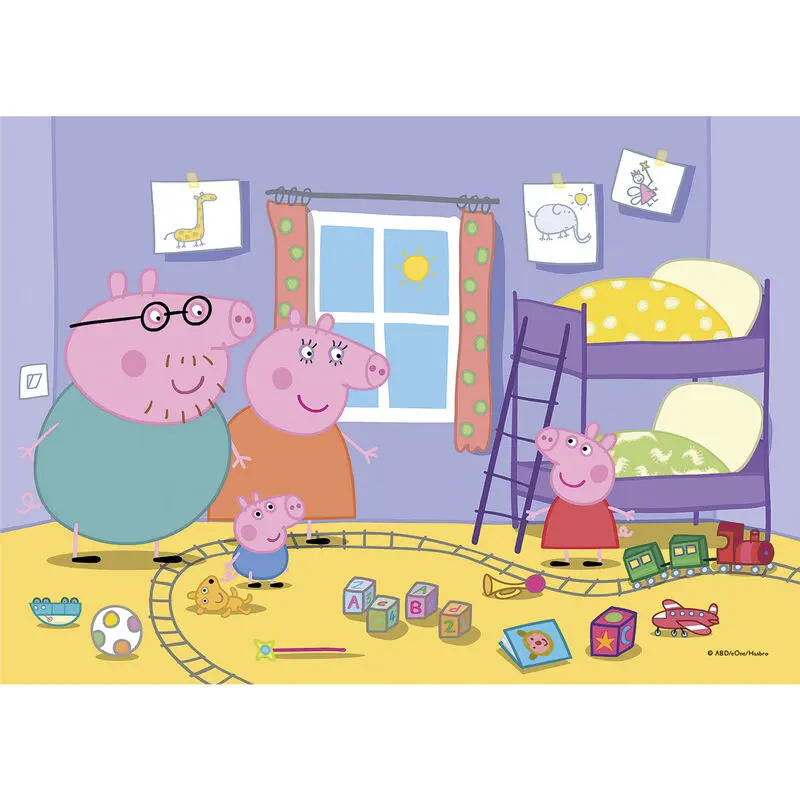 Peppa Pig puzzle 2x20 elementów zdjęcie produktu