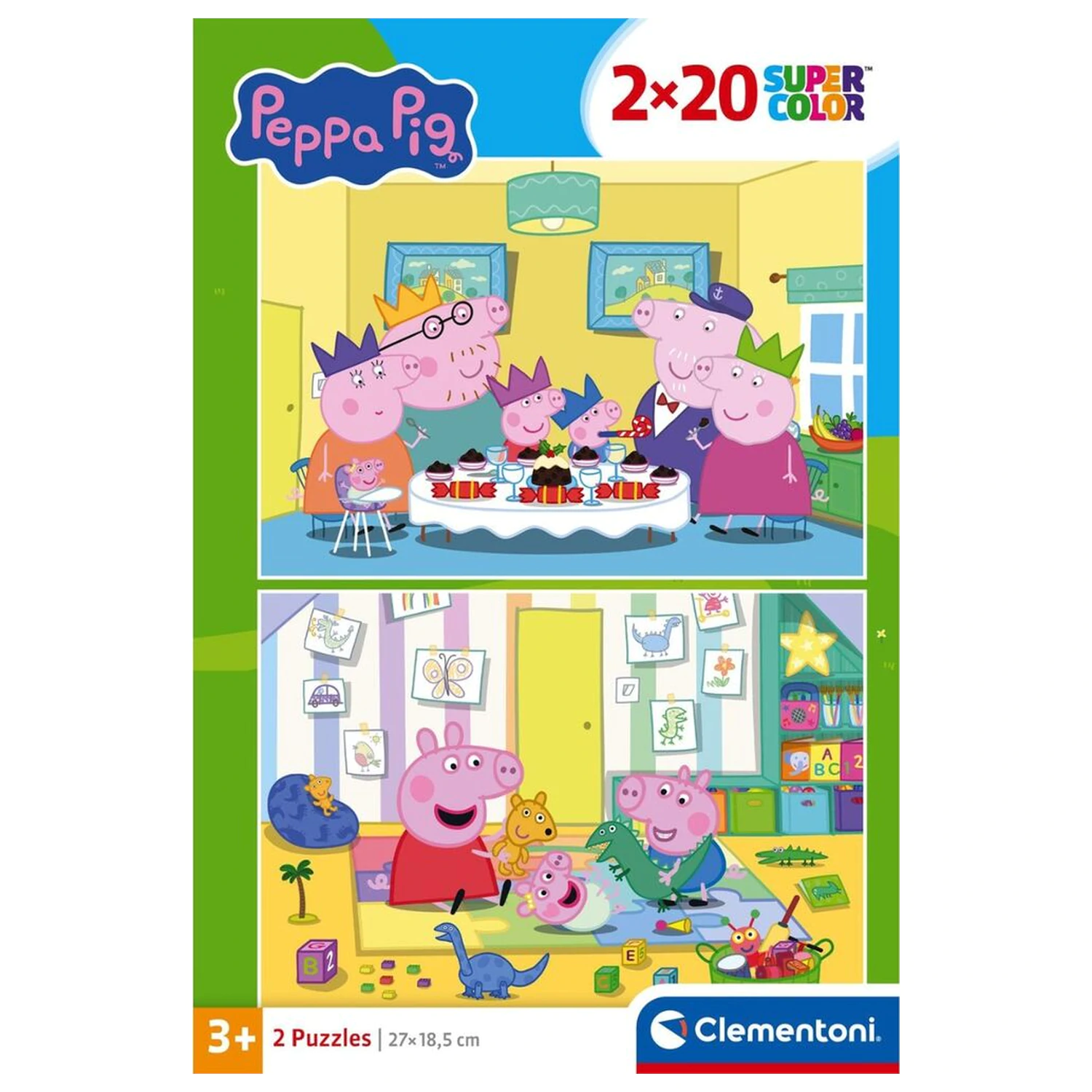 Peppa Pig puzzle 2x20 szt. zdjęcie produktu