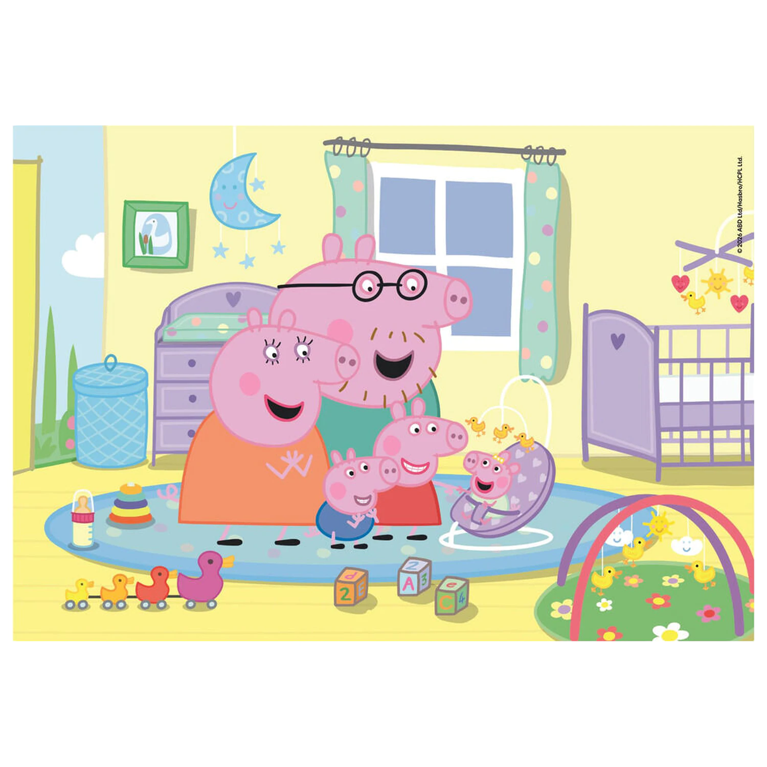Peppa Pig puzzle 2X60 szt. zdjęcie produktu