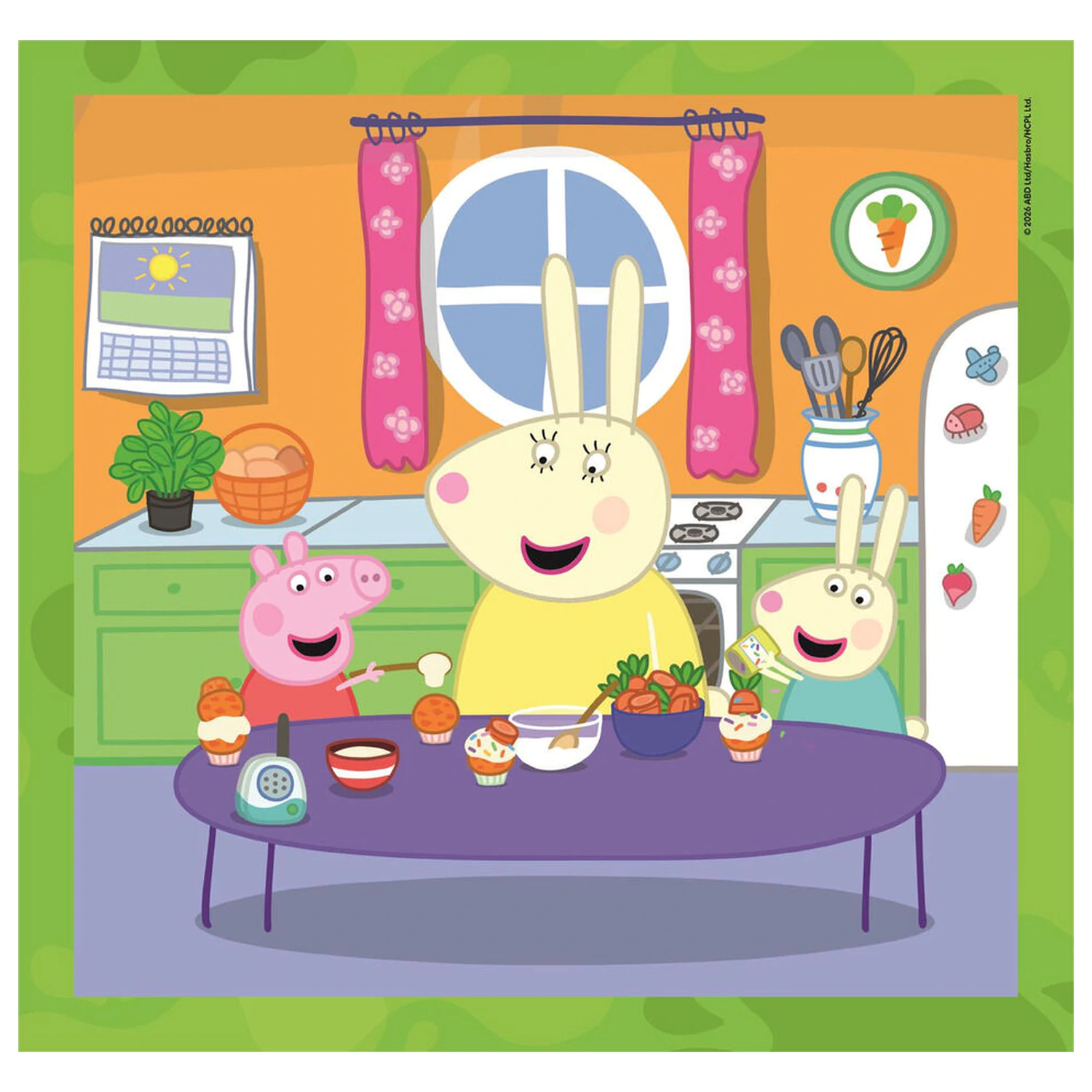 Peppa Pig puzzle 3x48 sztuk zdjęcie produktu