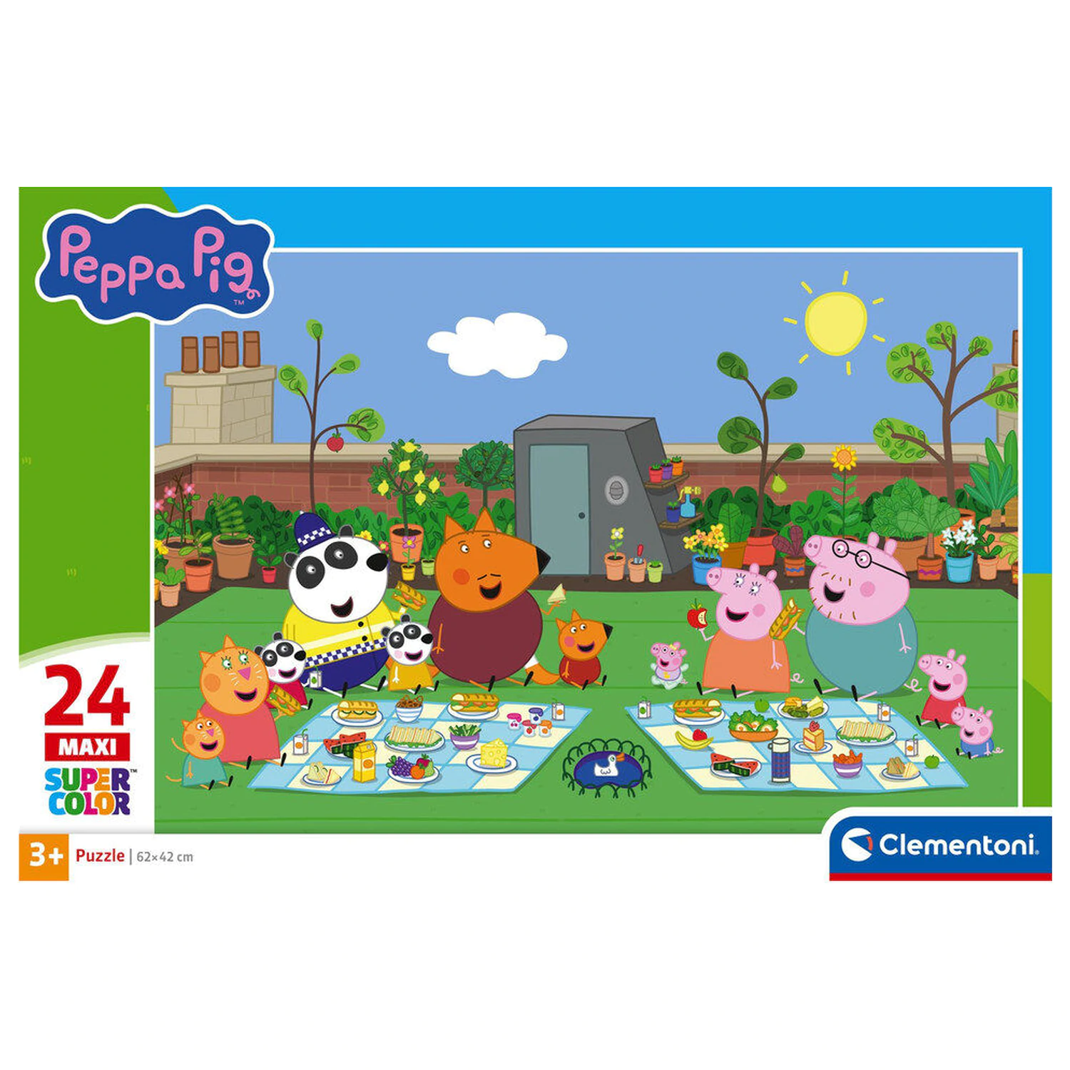 Peppa Pig puzzle maxi 24 szt. zdjęcie produktu