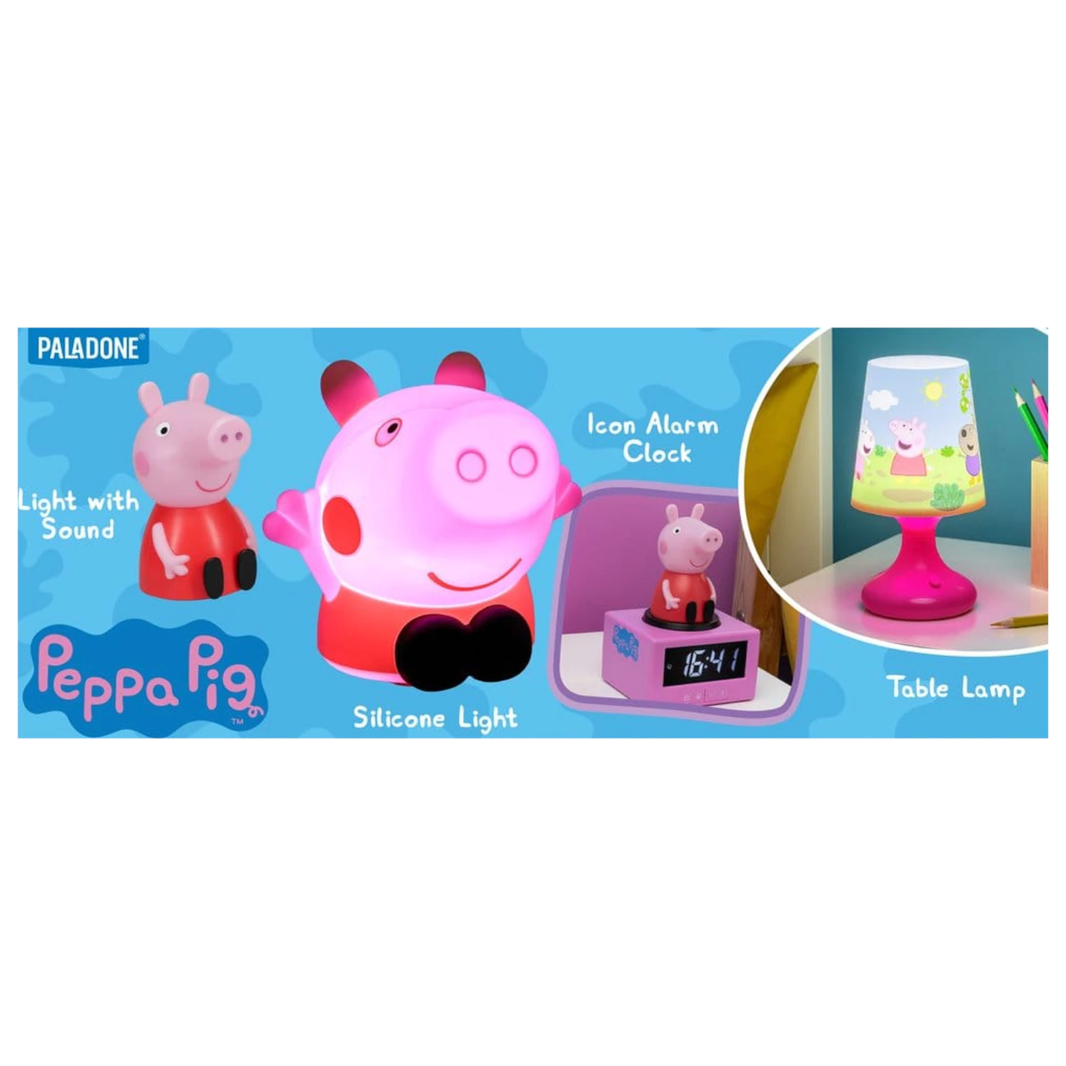 Peppa Pig Budzik do nauki spania zdjęcie produktu