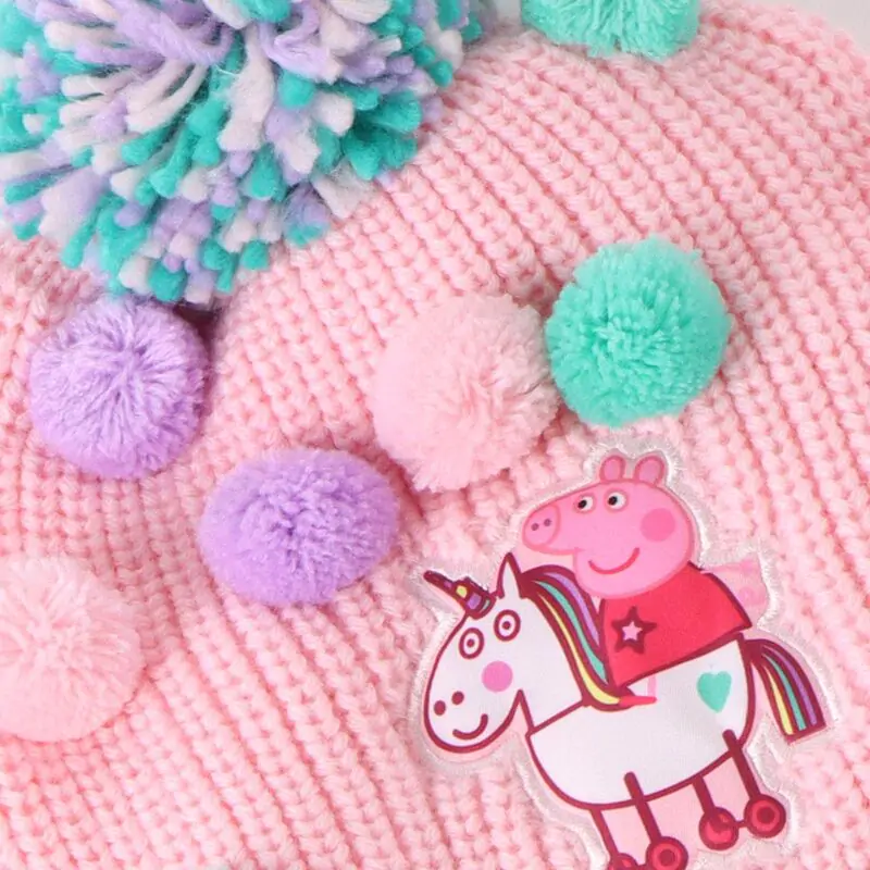 Zimowy zestaw Peppa Pig: snood, czapka, rękawiczki zdjęcie produktu