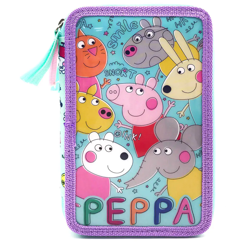 Piórnik potrójny Peppa Pig zdjęcie produktu