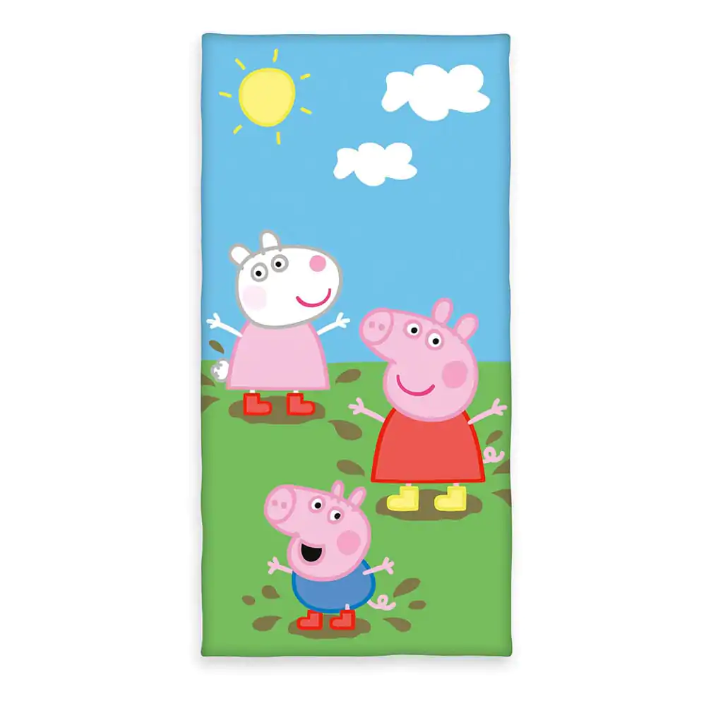 Ręcznik Welurowy Peppa Pig 75 x 150 cm zdjęcie produktu