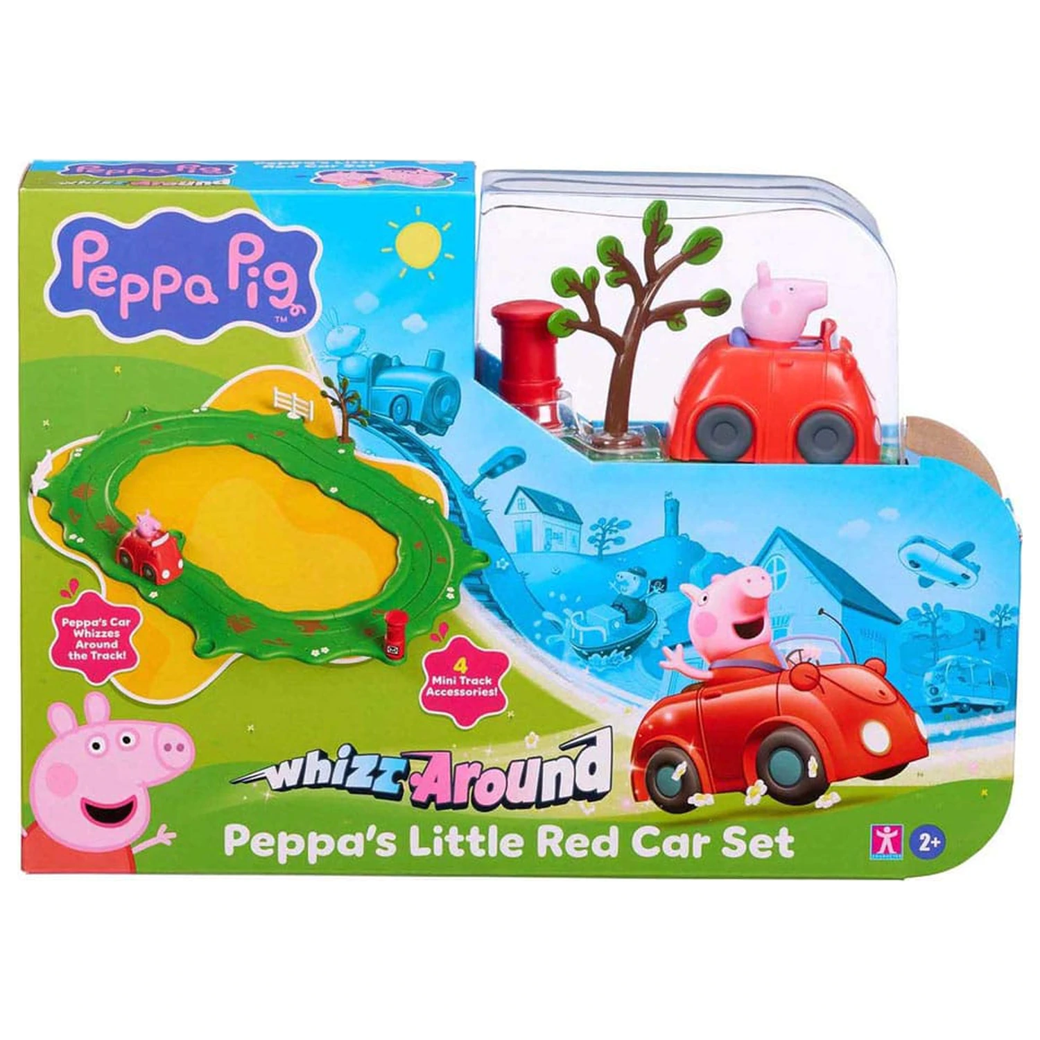 Peppa Pig Zestaw Whizz Around Mały Czerwony Samochód Peppy zdjęcie produktu