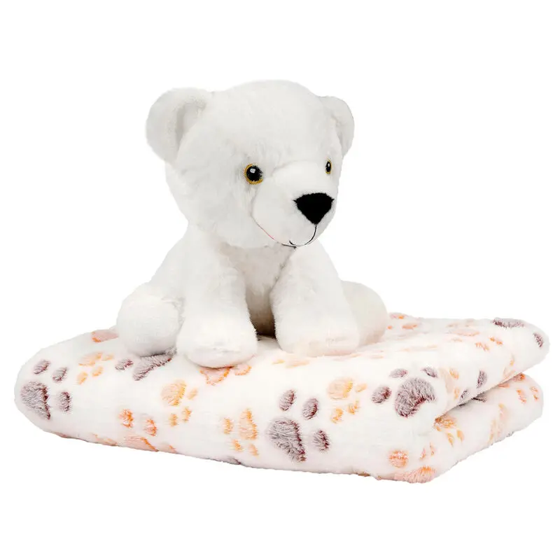Kocyk Perry Bear Soft + pluszowa zabawka 22 cm zdjęcie produktu