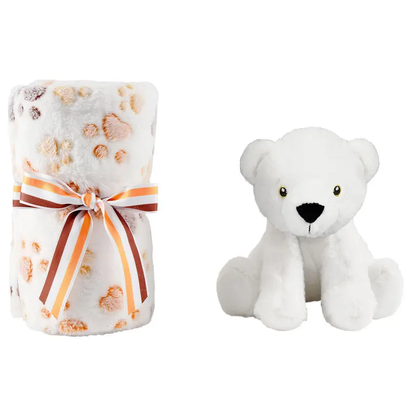 Kocyk Perry Bear Soft + pluszowa zabawka 22 cm zdjęcie produktu