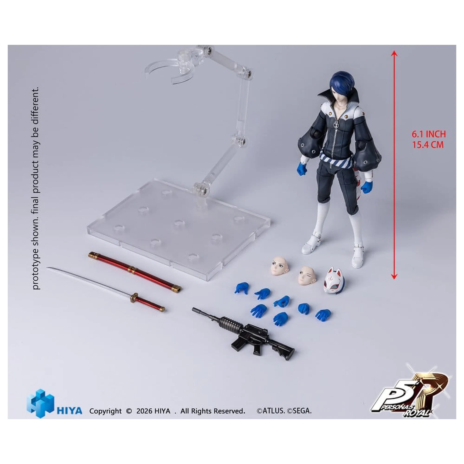 Persona 5 Royal Exquisite Basic Action Figure 1/12 Fox 16 cm zdjęcie produktu