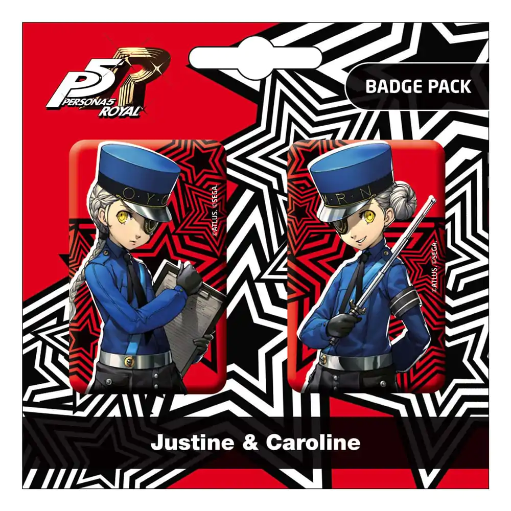 Persona 5 Royal przypinki (2-pak) Justine & Caroline zdjęcie produktu