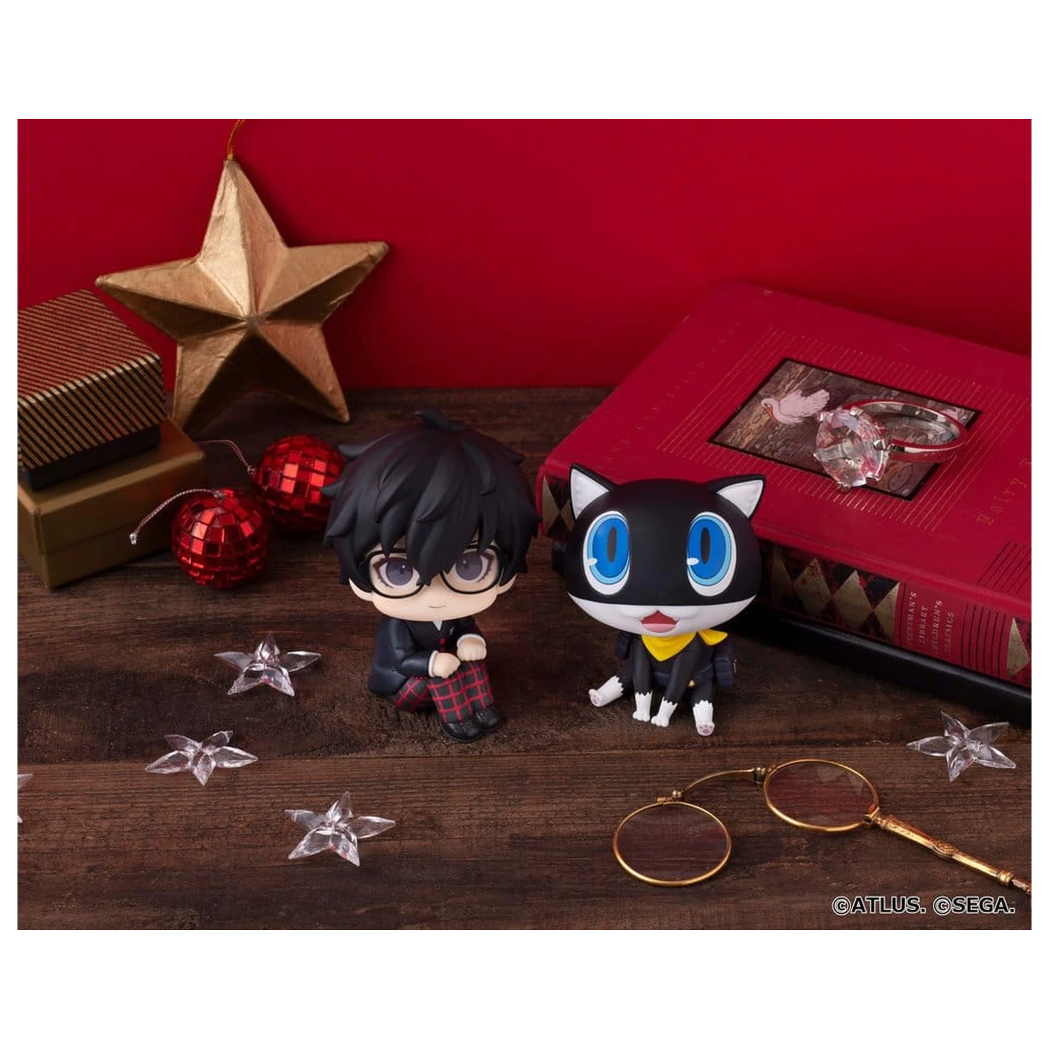Persona 5 the Royal Look Up PVC Figurki Zestaw 2 sztuk Hero & Morgana 11 cm (z prezentem) zdjęcie produktu