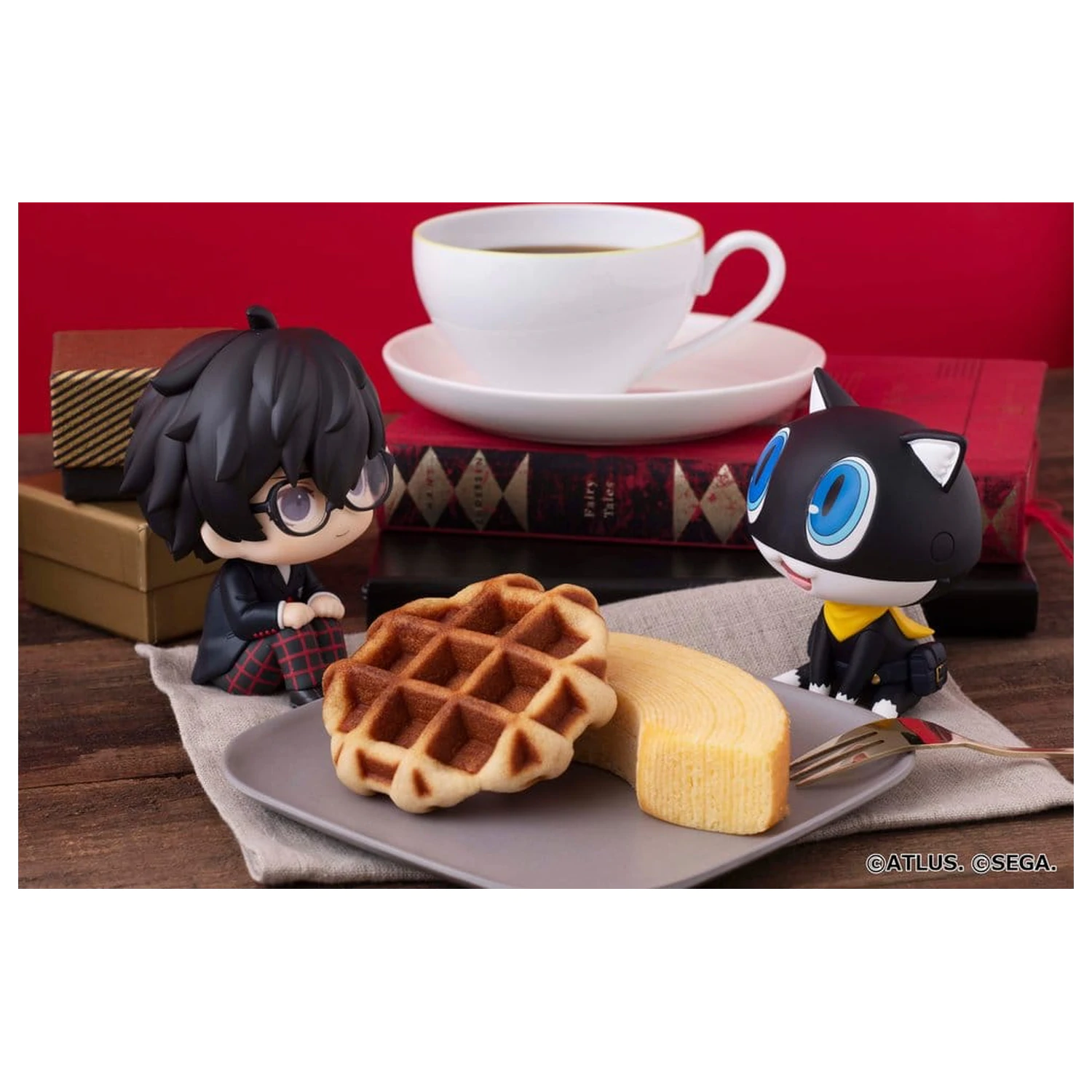 Persona 5 the Royal Look Up PVC Figurki Zestaw 2 sztuk Hero & Morgana 11 cm (z prezentem) zdjęcie produktu