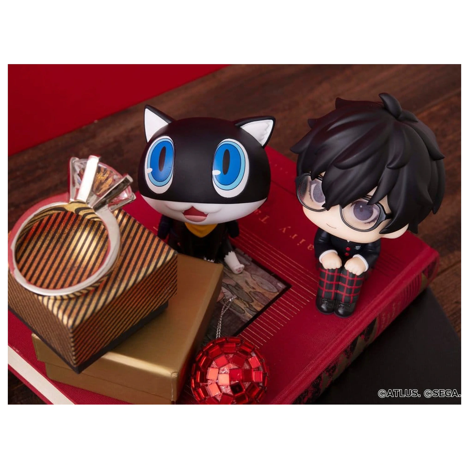 Persona 5 the Royal Look Up PVC Figurki Zestaw 2 sztuk Hero & Morgana 11 cm (z prezentem) zdjęcie produktu