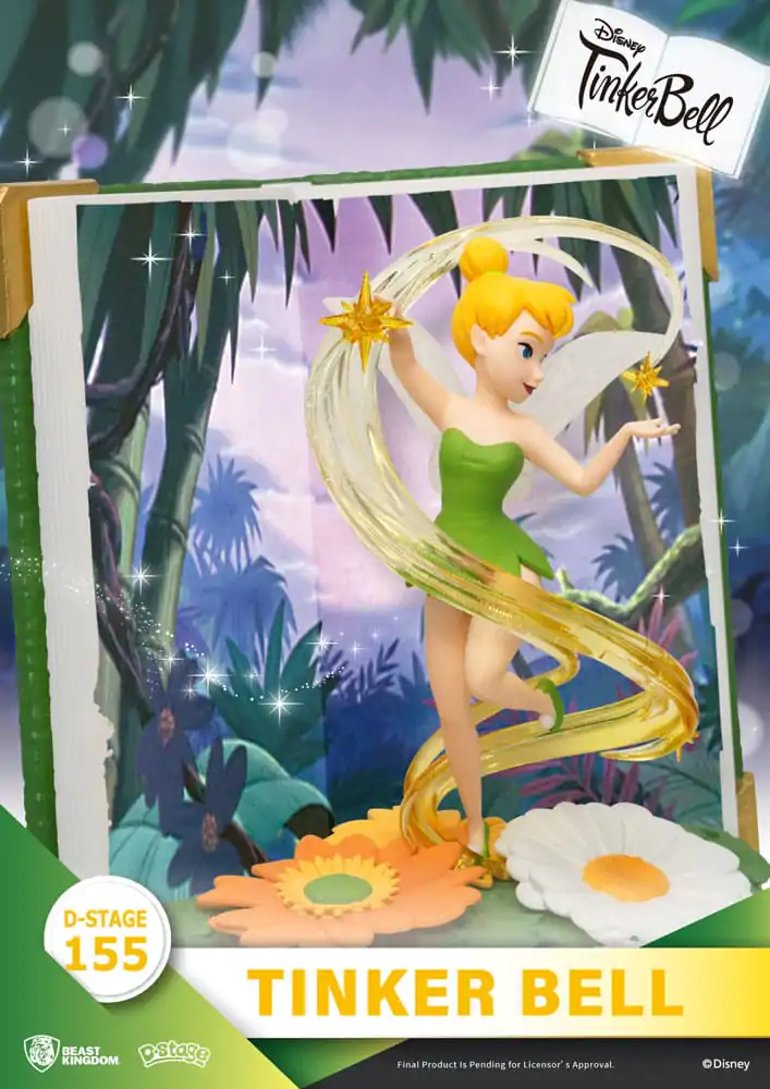 Peter Pan Book Series D-Stage PVC Diorama Tinker Bell 15 cm zdjęcie produktu