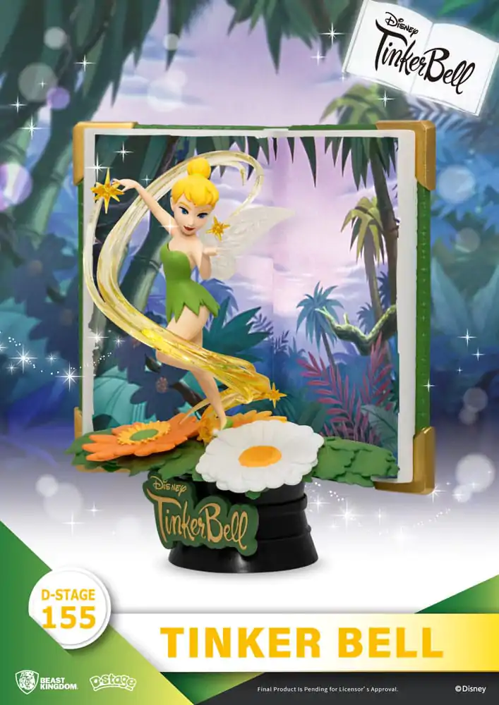 Peter Pan Book Series D-Stage PVC Diorama Tinker Bell 15 cm zdjęcie produktu
