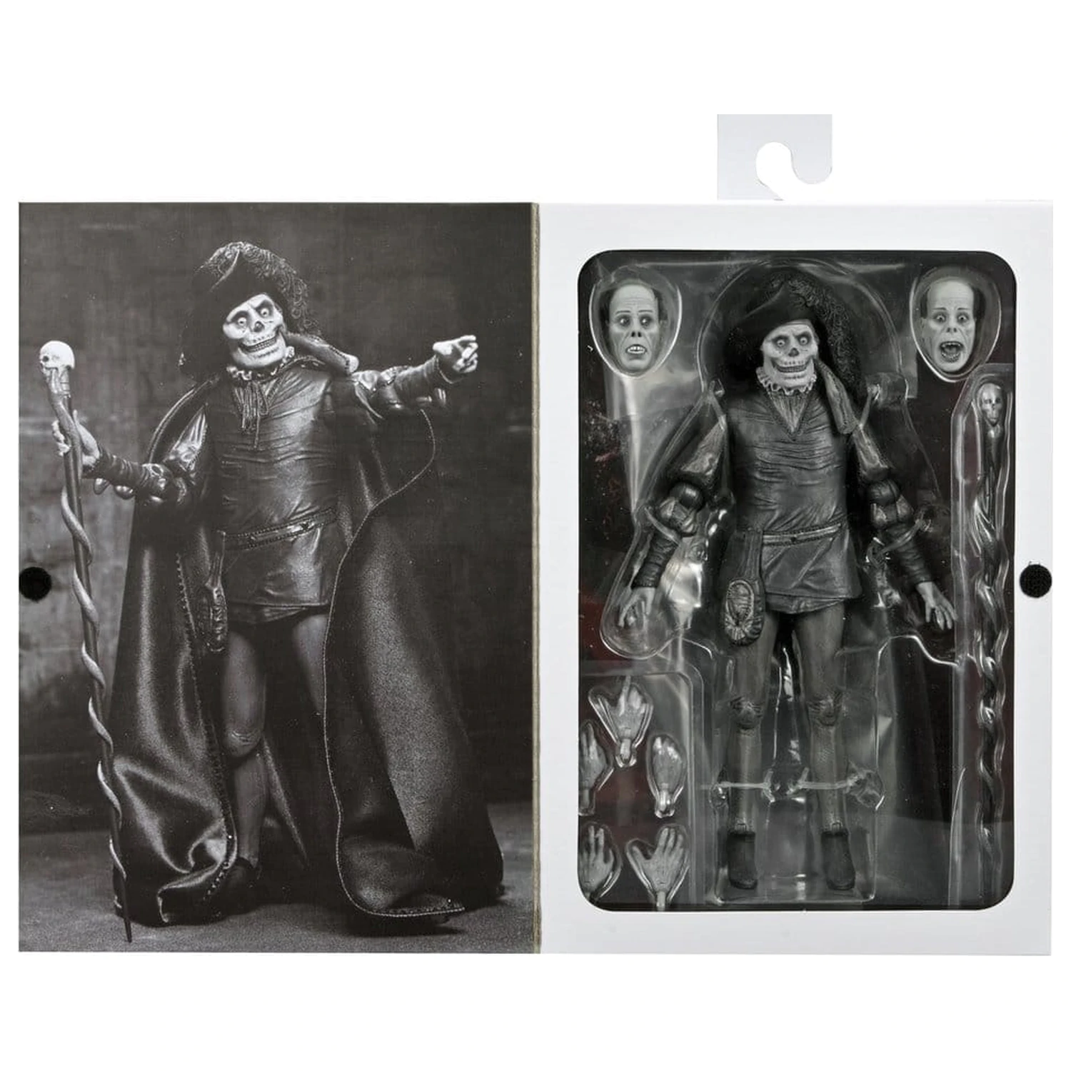 Phantom of the Opera (1925) Ultimate Action Figure Masque of the Red Death (B&W) 18 cm zdjęcie produktu