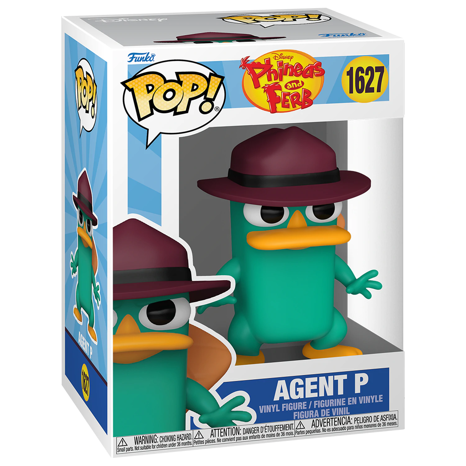 Fineasz i Ferb Funko POP! Disney Vinyl Figure Agent Perry 9 cm zdjęcie produktu