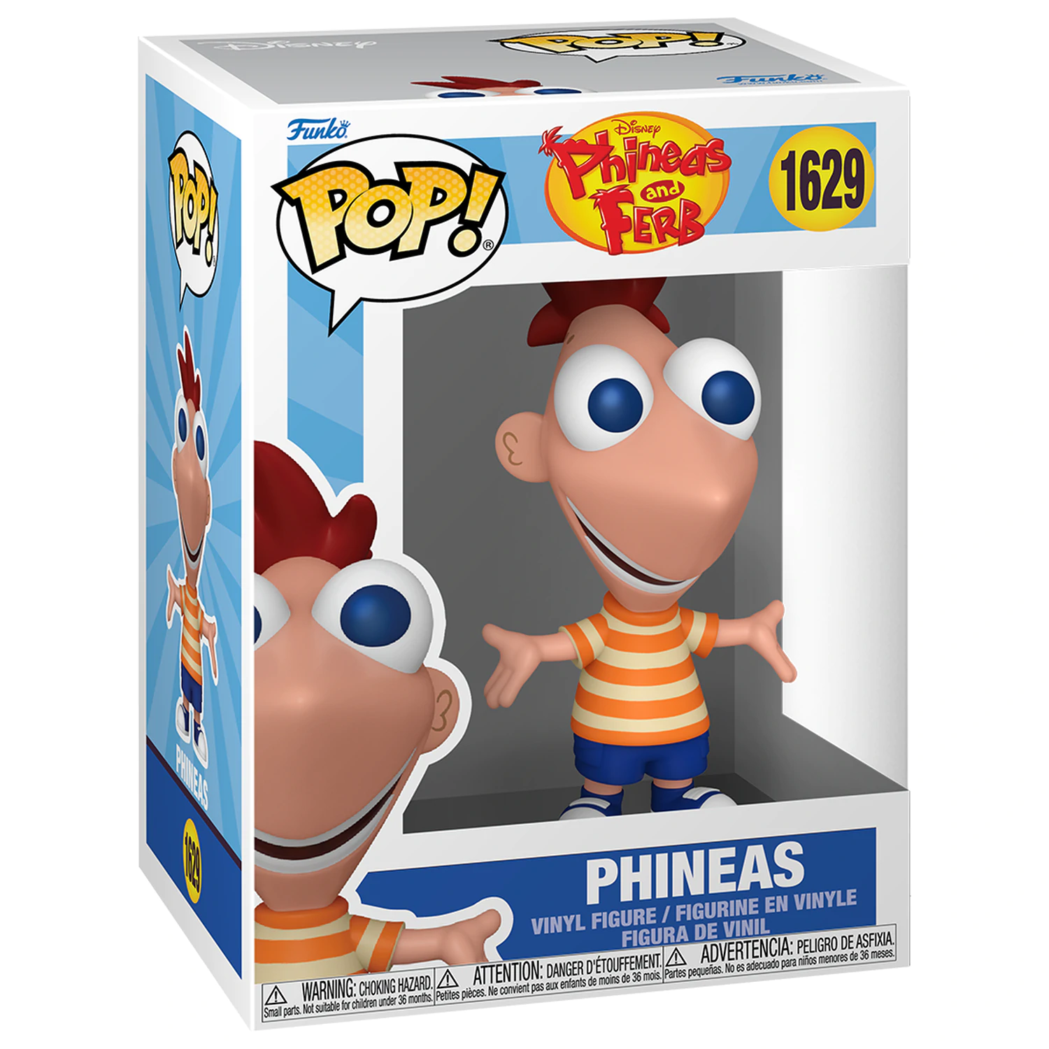 Fineasz i Ferb Funko POP! Disney Vinyl Figure Fineasz 9 cm zdjęcie produktu