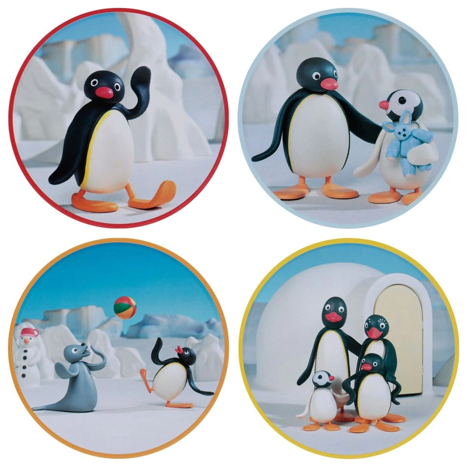 Pingu Coaster 4-pak zdjęcie produktu