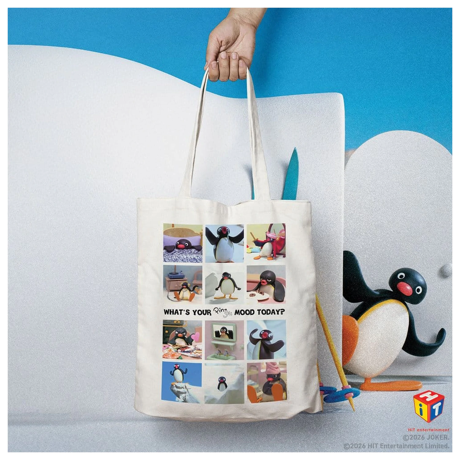 Pingu Tote Bag Moods zdjęcie produktu