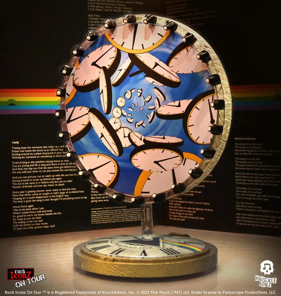 Pink Floyd Rock Iconz On Tour Statua Ekran Projekcyjny Czasu (Dark Side of the Moon Tour) 25 cm zdjęcie produktu