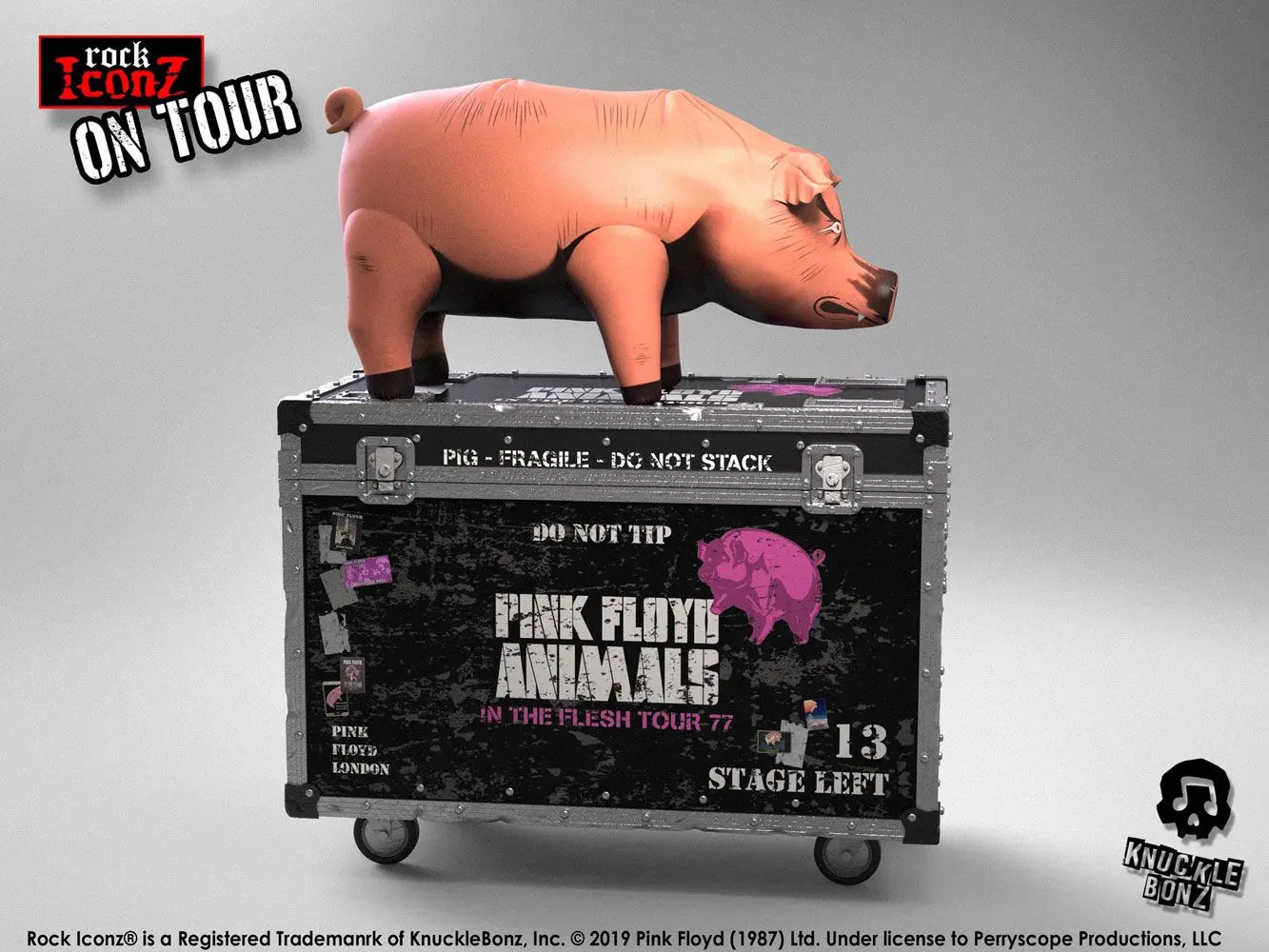 Pink Floyd Rock Ikonz On Tour Statues Figurki Świnia zdjęcie produktu